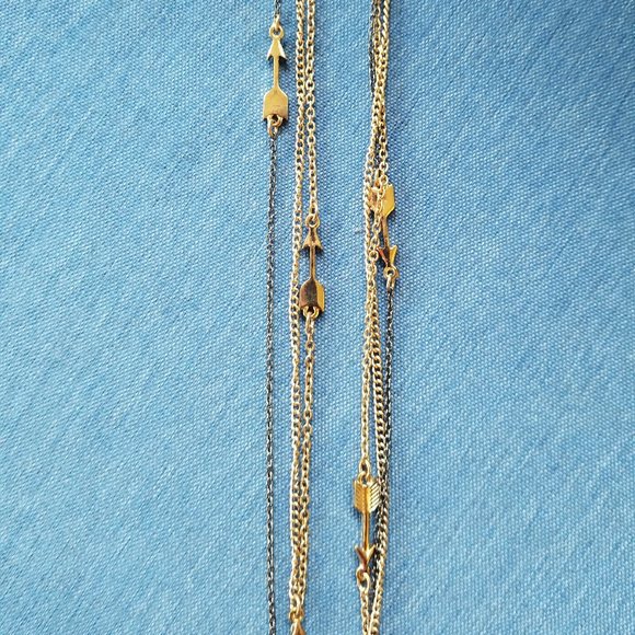 HTF Betsey Johnson HEARTS & ARROWS Pink / Red Pavé Heart Pendant Necklace - NWOT - Picture 5 of 8